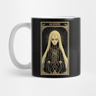 Banshee Tarot Card Vintage Artwork Mug